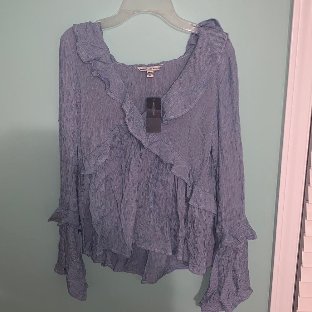 American Eagle Long Sleeve Blouse| New with Tags